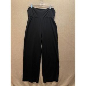 Maternity Pants Women's Medium Black Knit
